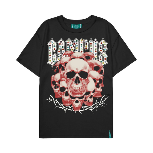 CAMPUS VENGEANCE TEE - BLACK