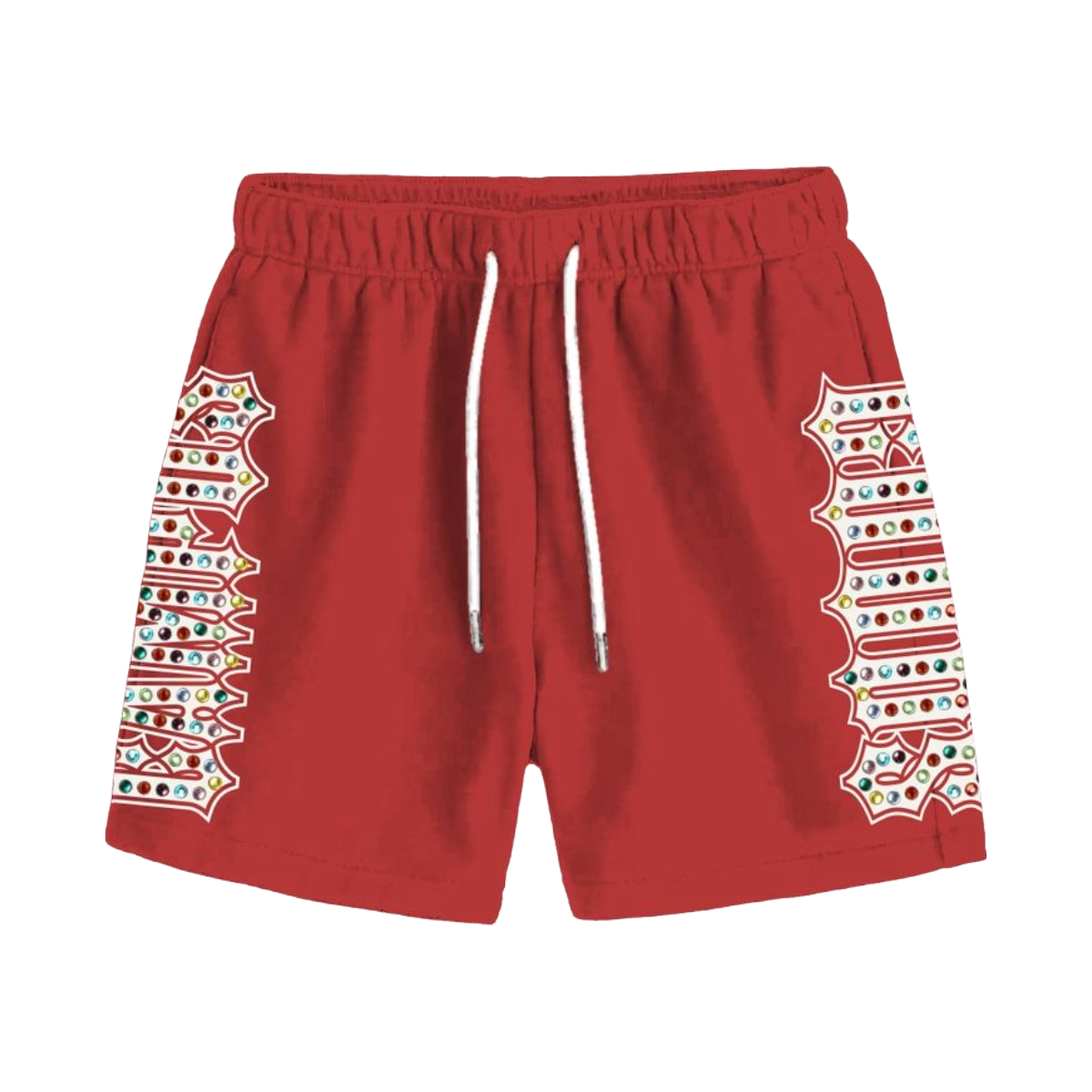 CAMPUS GEM SHORTS - RED