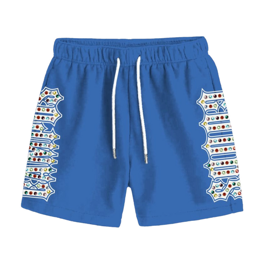 CAMPUS GEM SHORTS - BLUE