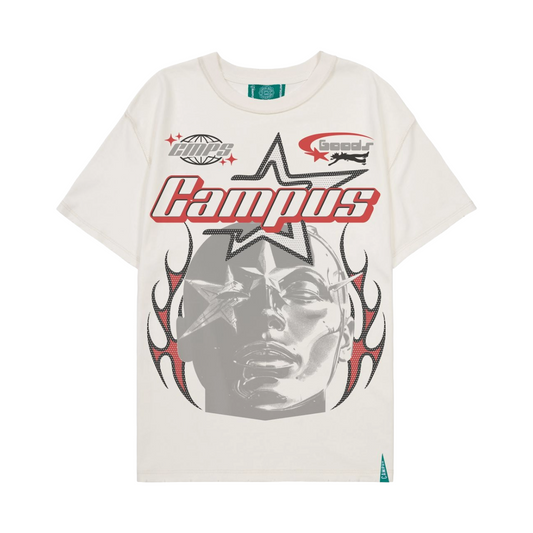 CAMPUS VISIONARY TEE - CREAM