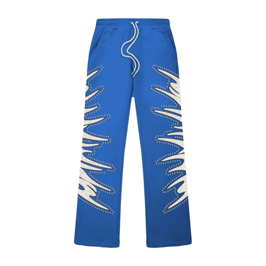 CAMPUS MISFITS FLARES - BLUE