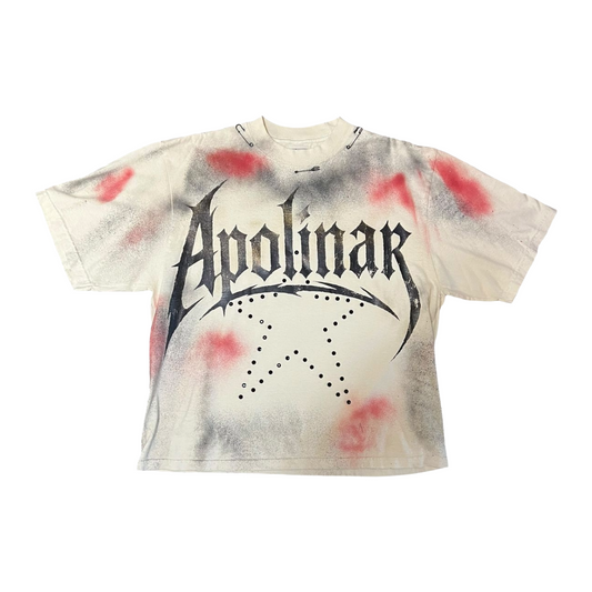 APOLINAR APOLI STAR TEE - OFF-WHITE