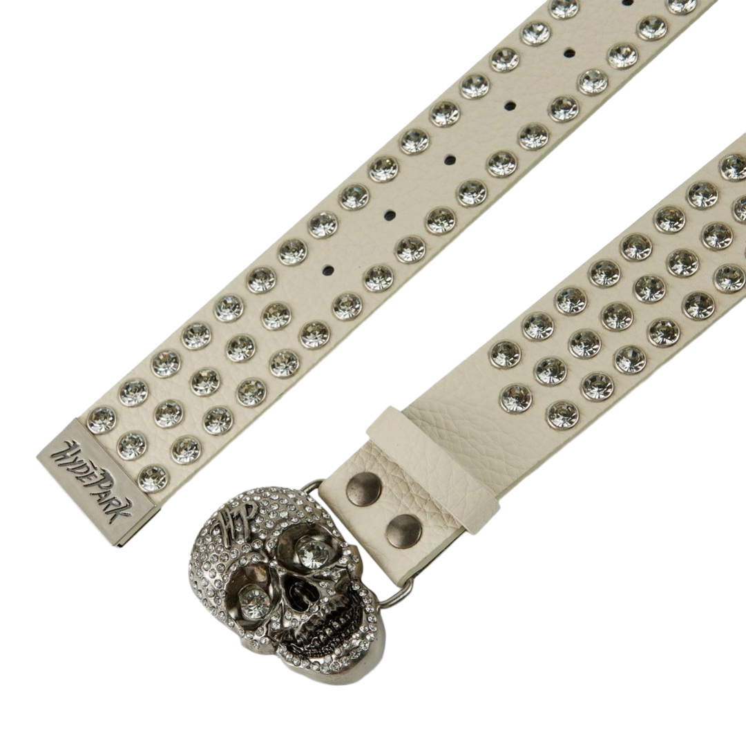 HP - WHITE SKULL BELT