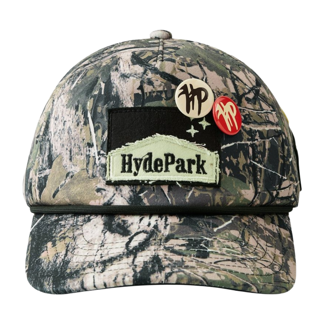 HP - CIGGY CIG DENIM CAP - FOREST CAMO