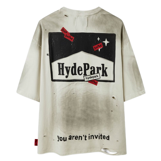 HP - CIGGY CIG TEE - BLACK/CREAM