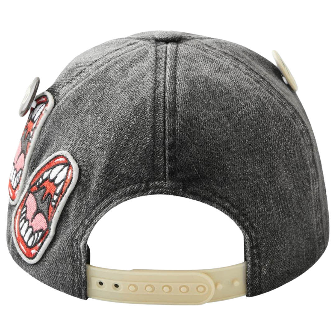 HP - CIGGY CIG DENIM CAP - BLACK