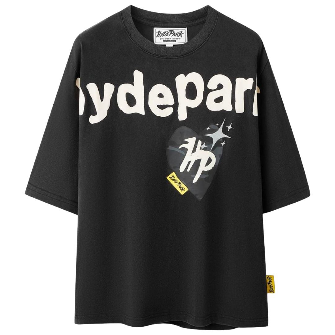HP - POWER SKULL CAMO HEART - BLACK/BLACK