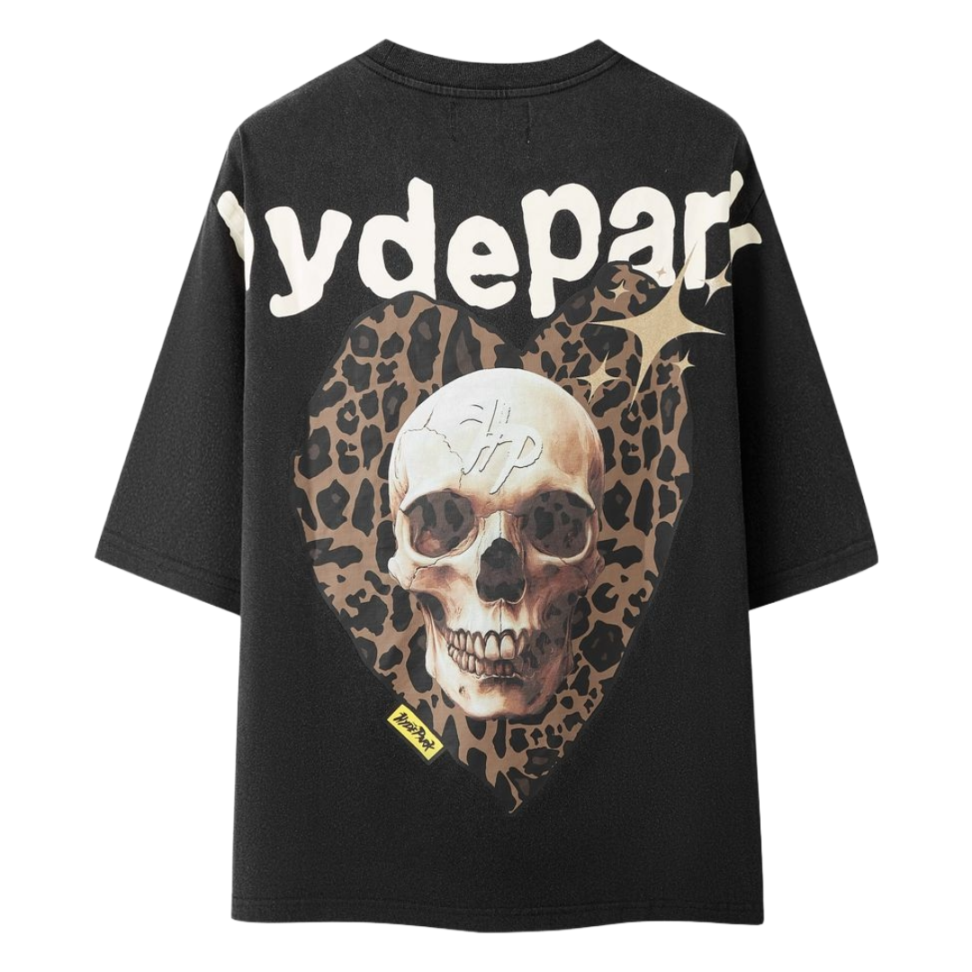 HP - POWER SKULL INTO THE WYLD HEART - DARK BROWN/BLACK