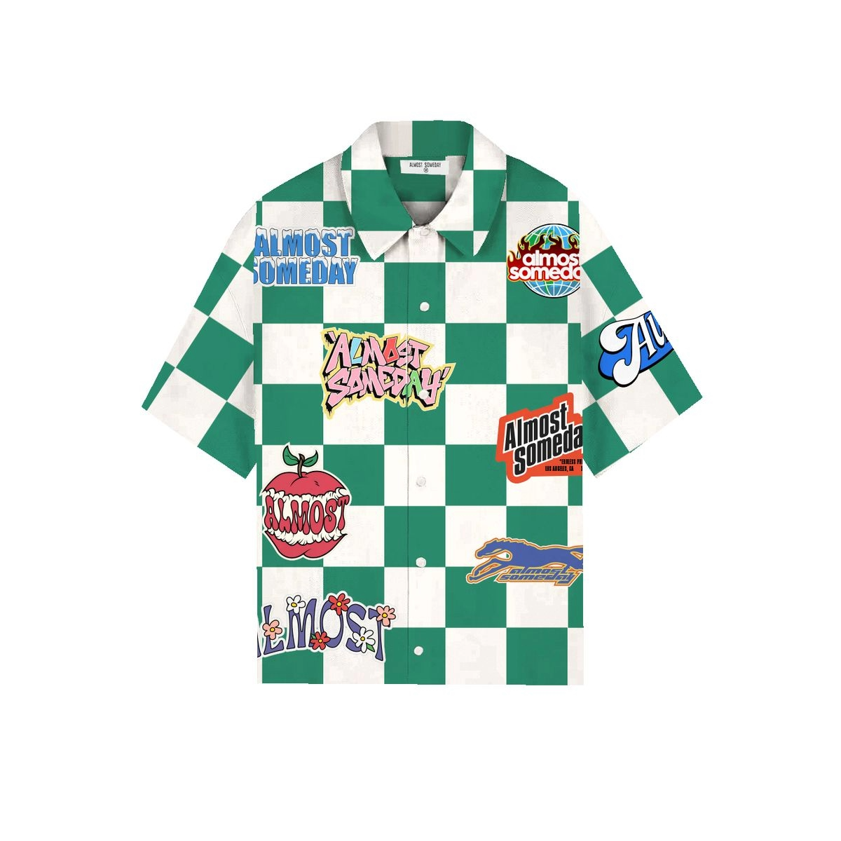 AS "HENDRIX" BUTTON UP (GREEN)