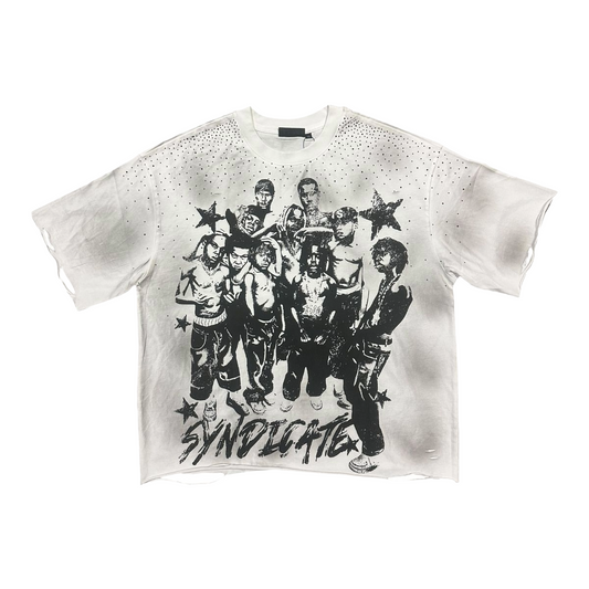 SYNDICATE "MATA 1" TEE (WHITE)