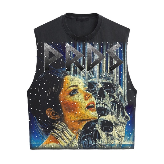 PARADISE "GALACTIC DOOM" MUSCLE TEE (BLACK)