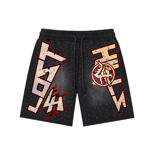 LOST HILLS "LH5008" SHORTS (BLACK)