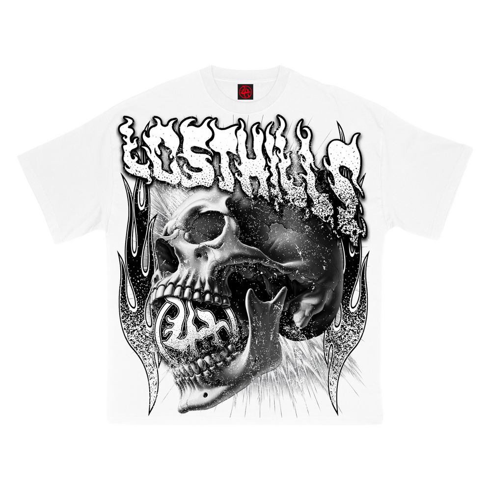 LOST HILLS "LH5003" TEE (WHITE)