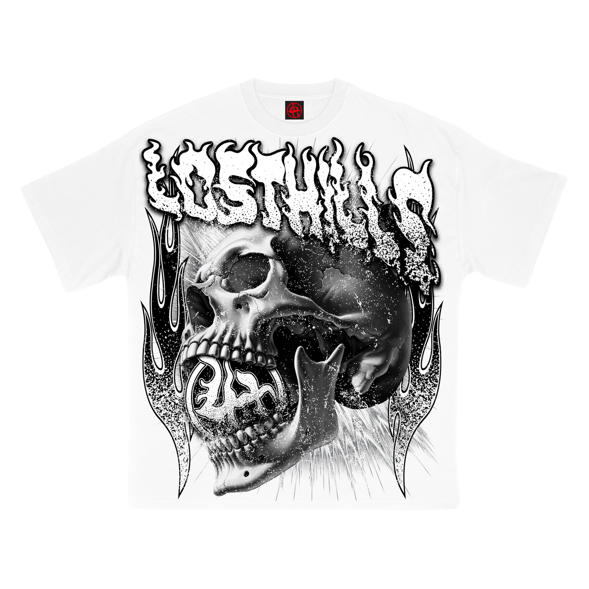 LOST HILLS "LH5003" TEE (WHITE)