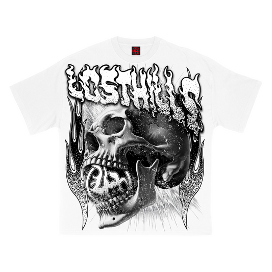 LOST HILLS "LH5003" TEE (WHITE)