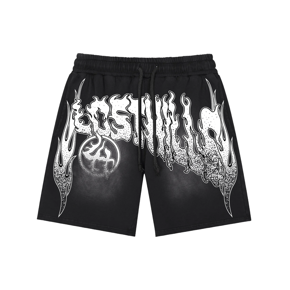 LOST HILLS "LH5003" SHORTS (BLACK)