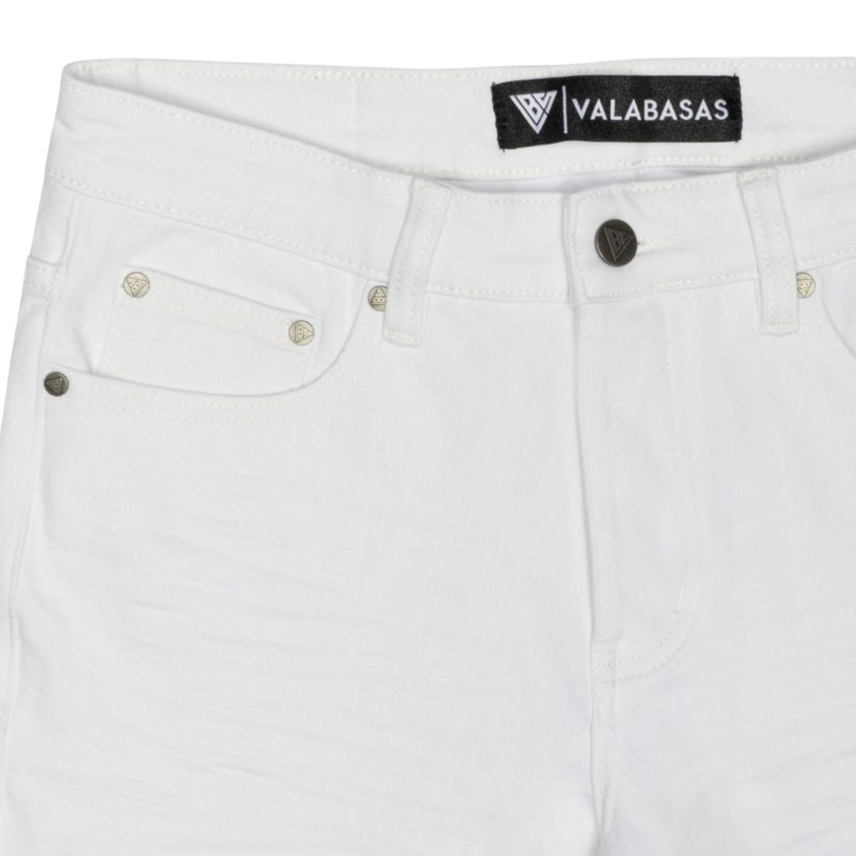 VALABASAS "MR.SLIM" WHITE 4 WAY STRETCH SLIM FIT JEAN