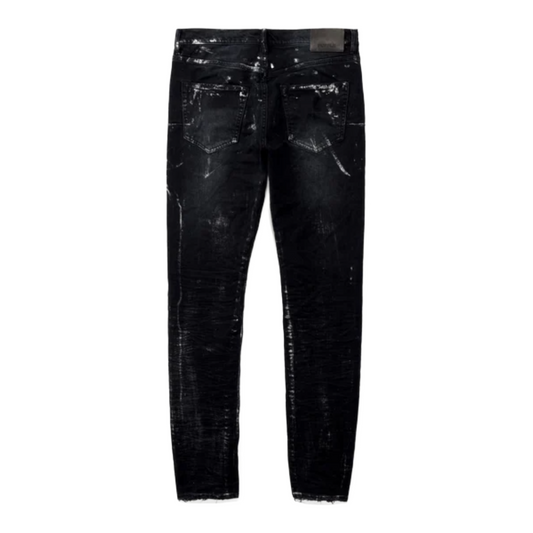 PURPLE BRAND BLACK WASH METALLIC