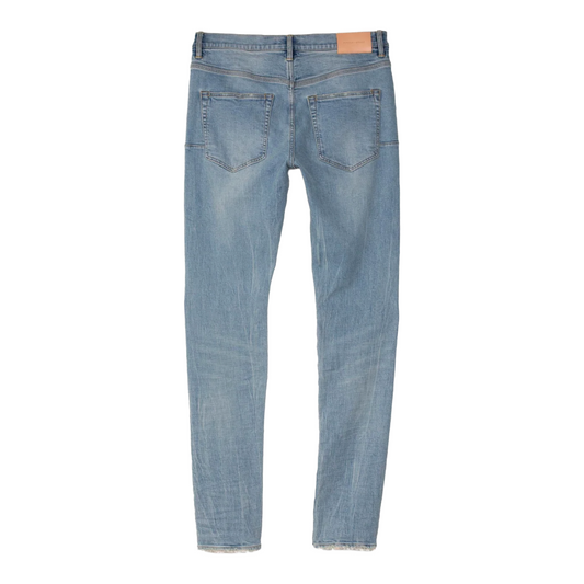 PURPLE BRAND RIPPED KNEE BLOWOUT SLIM JEANS