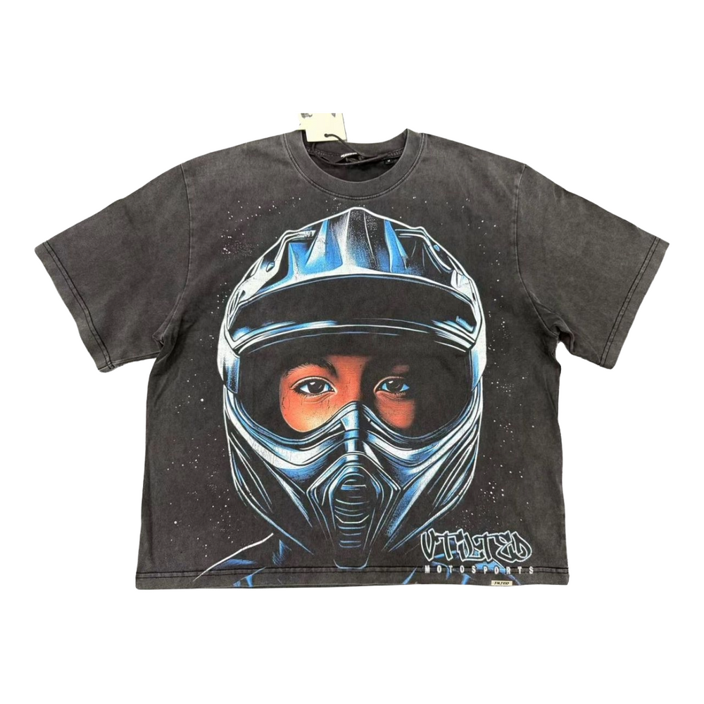 VTILTED "SPORTS" CROP TEE