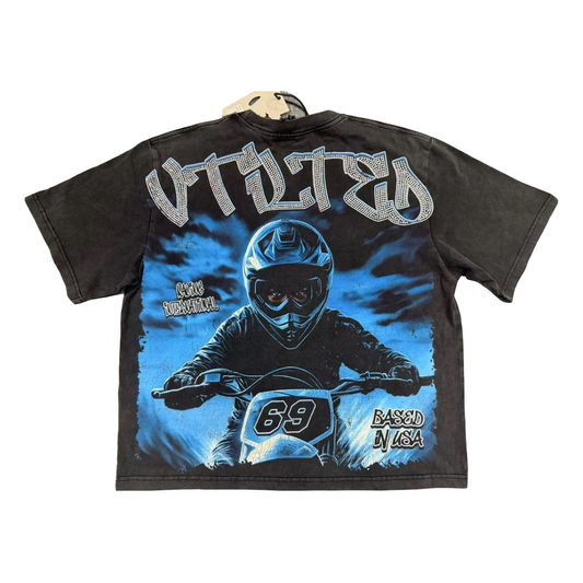 VTILTED "SPORTS" CROP TEE