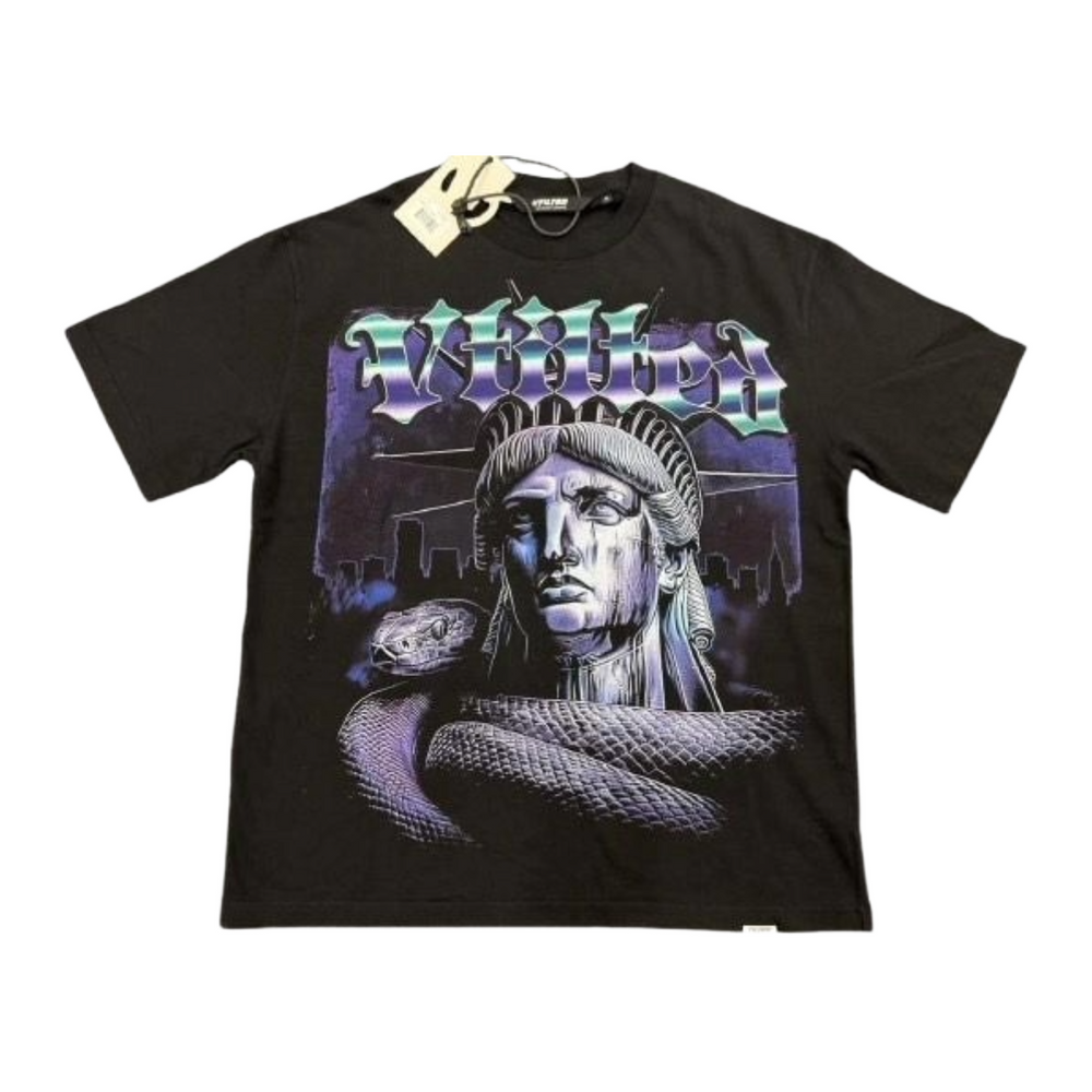 VTILTED "SNAKED" TEE