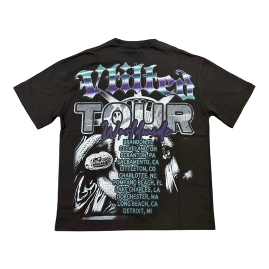 VTILTED "SNAKED" TEE