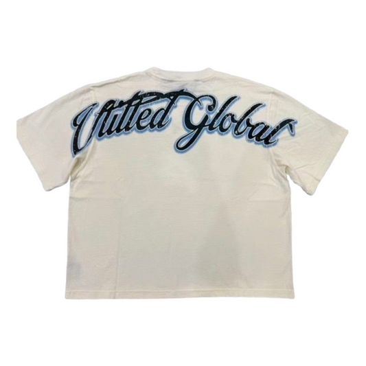 VTILTED "LOVED" CROP TEE