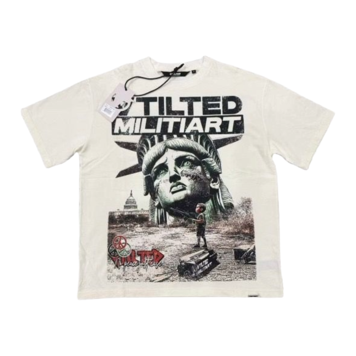 VTILTED "LIBERTY" TEE