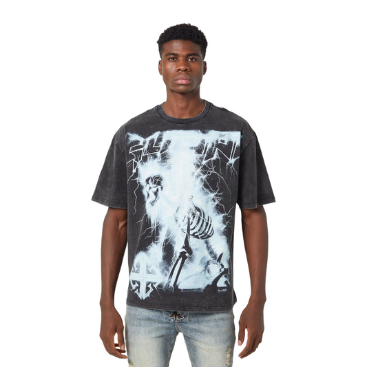 GUAPI GREY REVIVED TEE V1