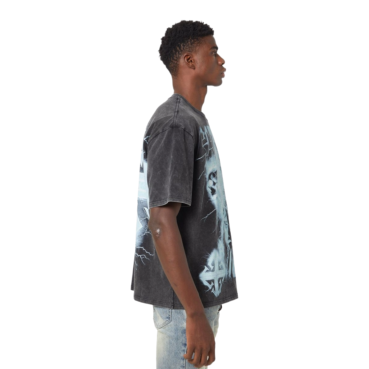 GUAPI GREY REVIVED TEE V1