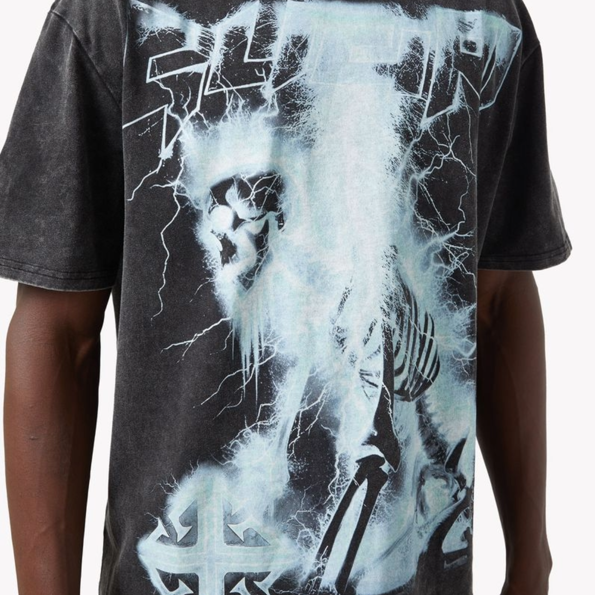 GUAPI GREY REVIVED TEE V1