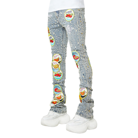 GUAPI VINTAGE BLUE POP CRUSH DENIM