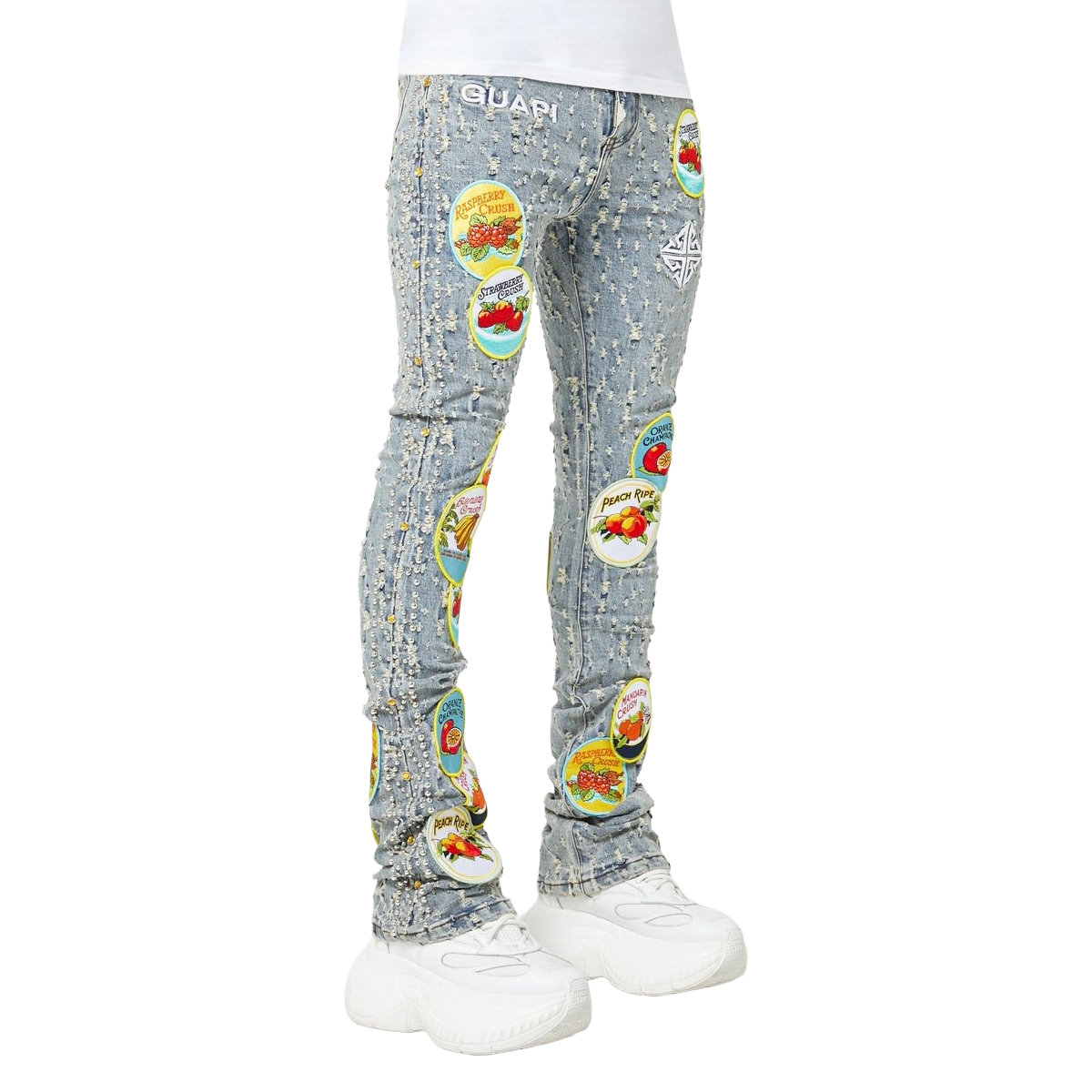 GUAPI VINTAGE BLUE POP CRUSH DENIM