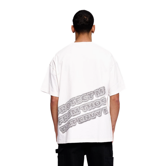 VALABASAS "FAKE SMILES" WHITE TEE