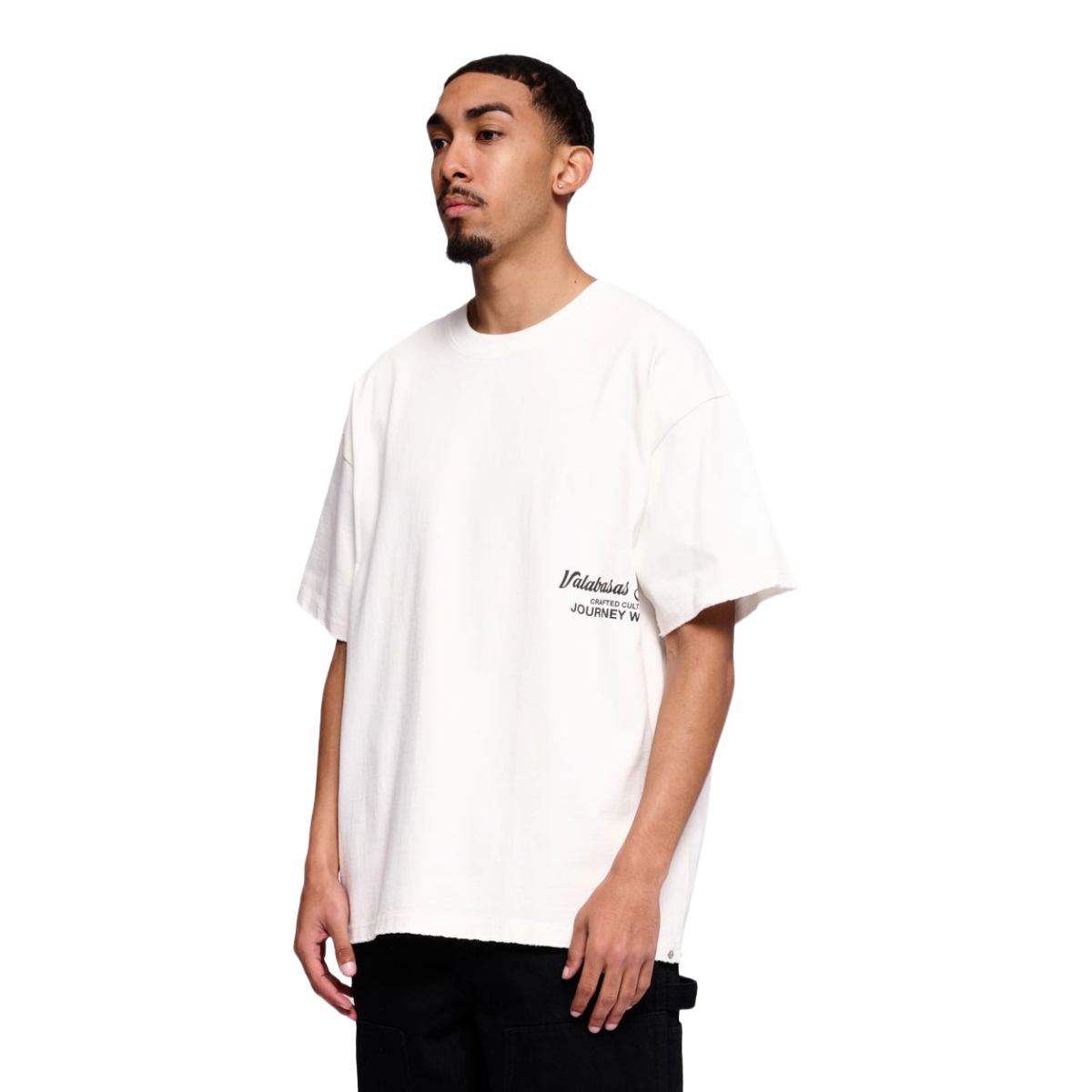 VALABASAS "JOURNEY WITHIN" WHITE TEE
