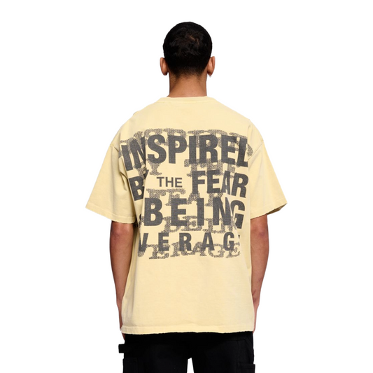 VALABASAS "INSPIRED BY FEAR" KHAKI TEE