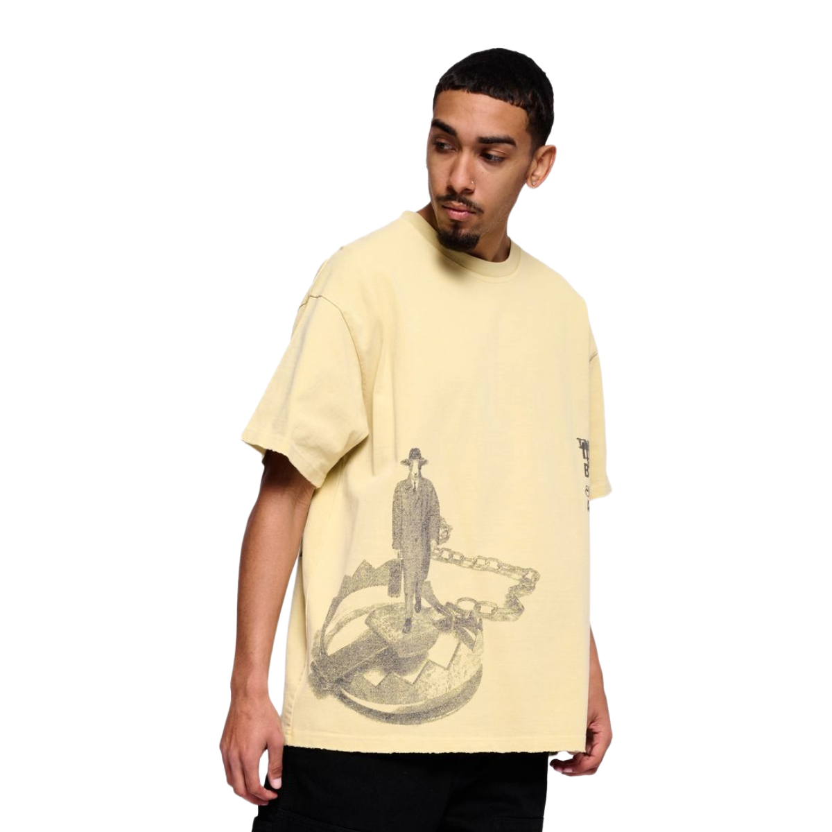 VALABASAS "INSPIRED BY FEAR" KHAKI TEE