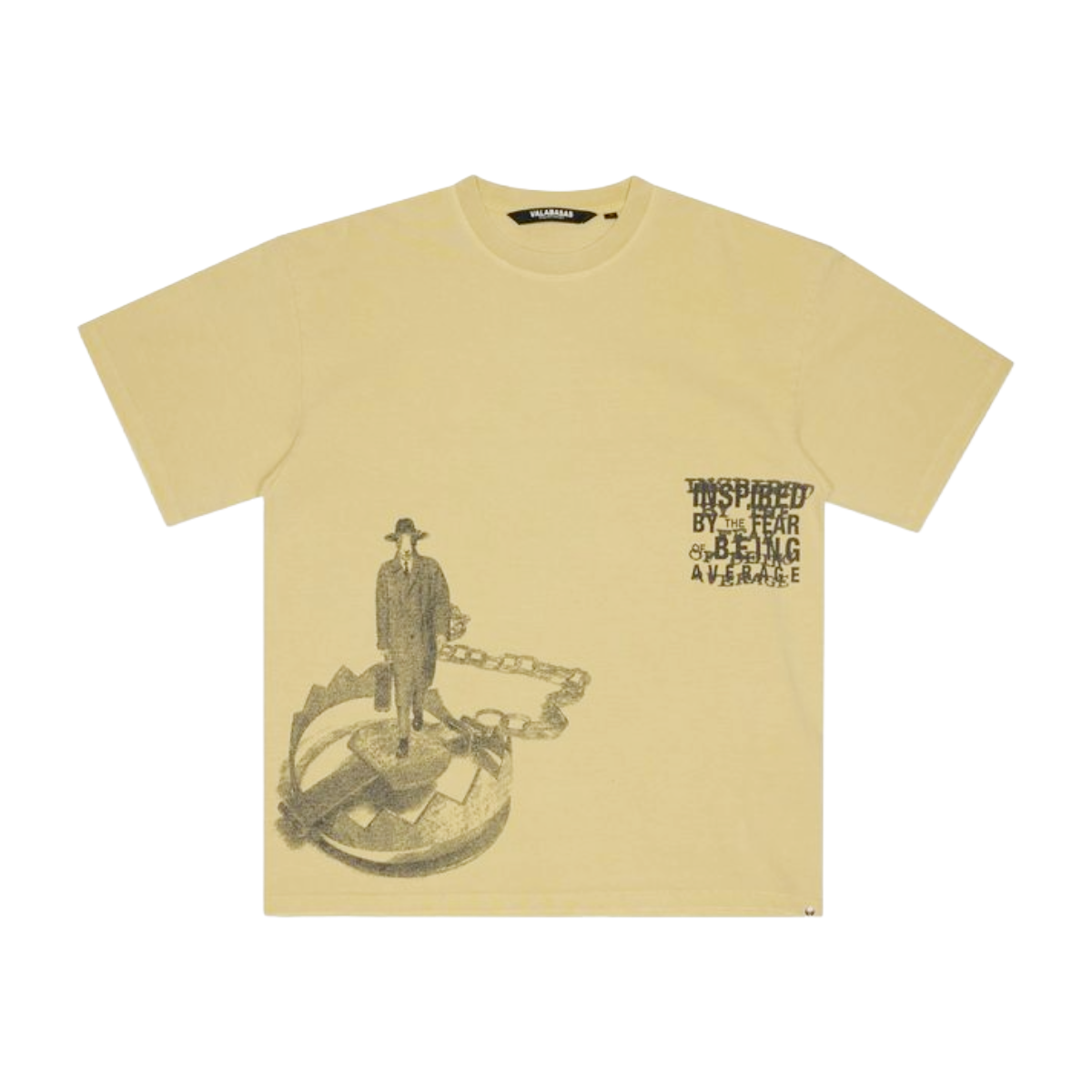 VALABASAS "INSPIRED BY FEAR" KHAKI TEE