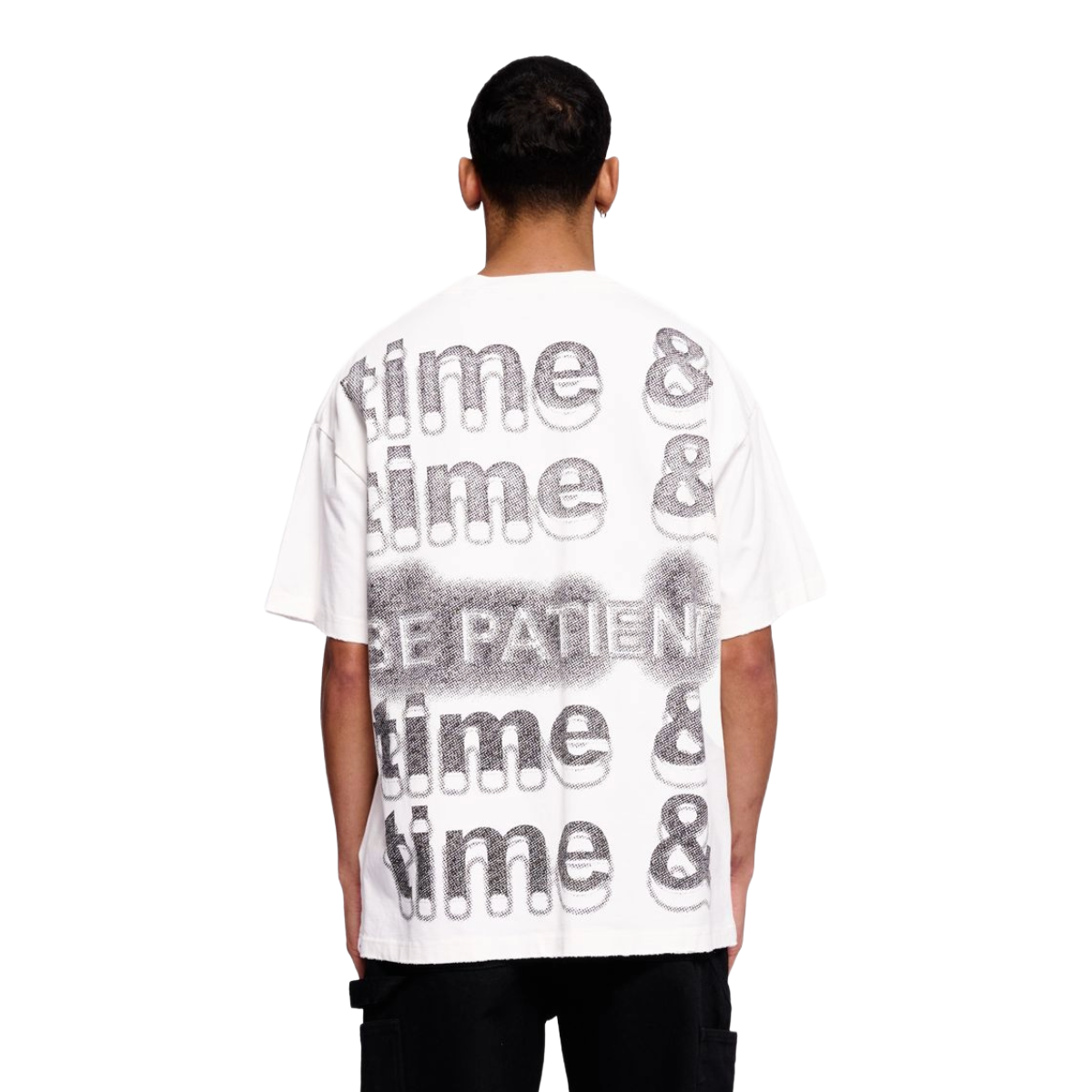 VALABASAS "TIME & PATIENCE" WHITE TEE