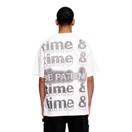 VALABASAS "TIME & PATIENCE" WHITE TEE