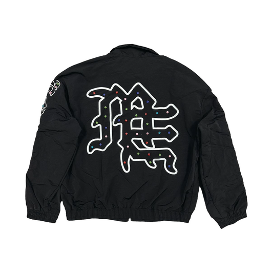 ME RHINESTONE NYLON JACKET