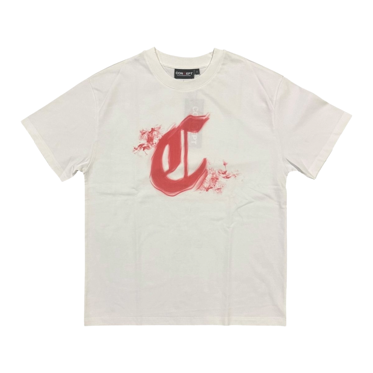 CONCEPT 'DESTROY' WHITE TEE