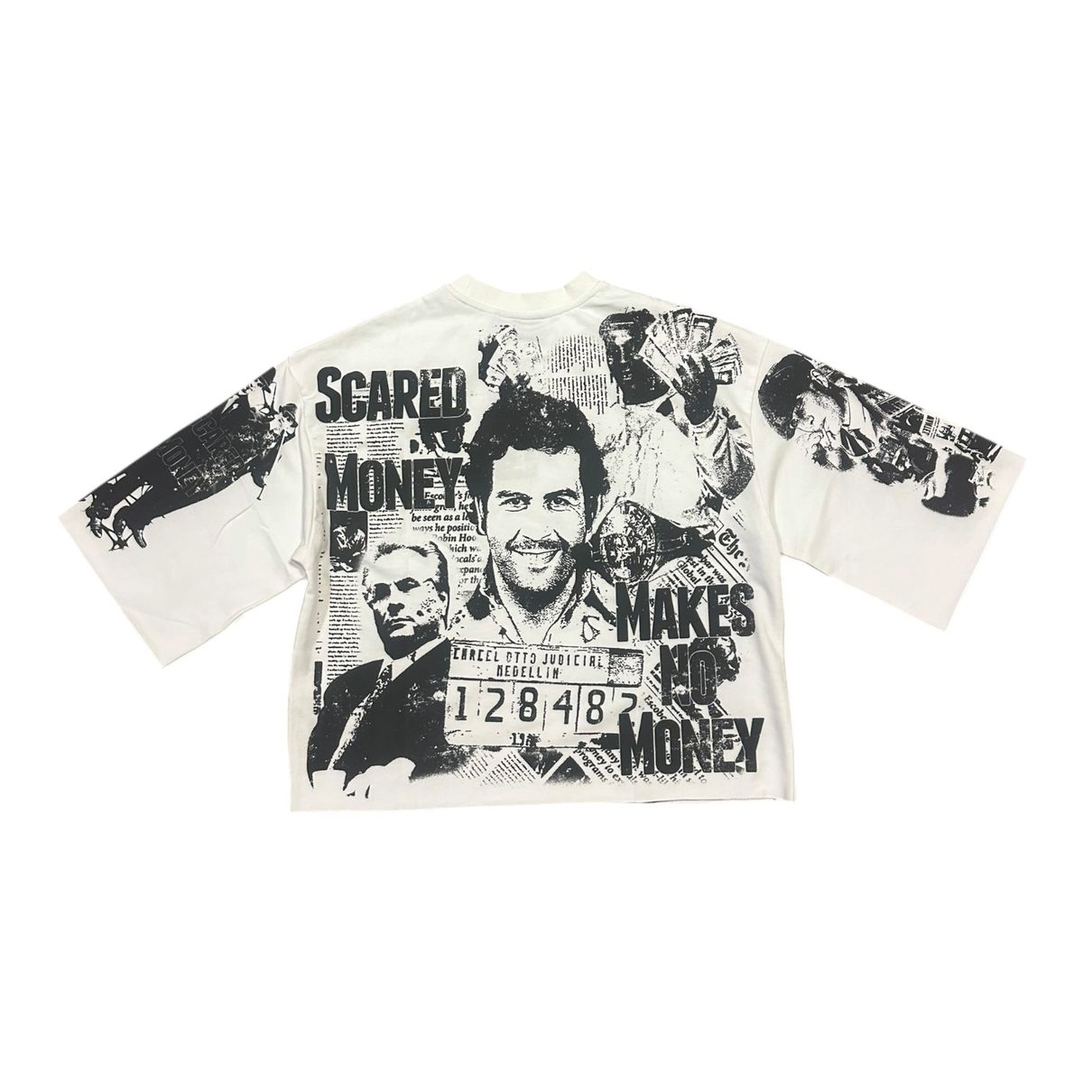 CONCEPT 'SACRED $' CROP TEE