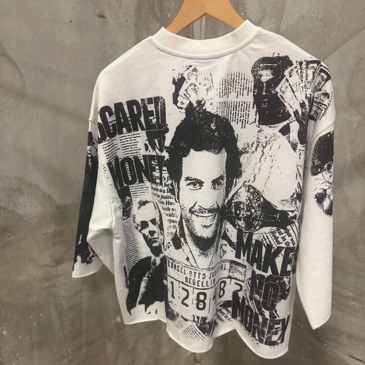 CONCEPT 'SACRED $' CROP TEE