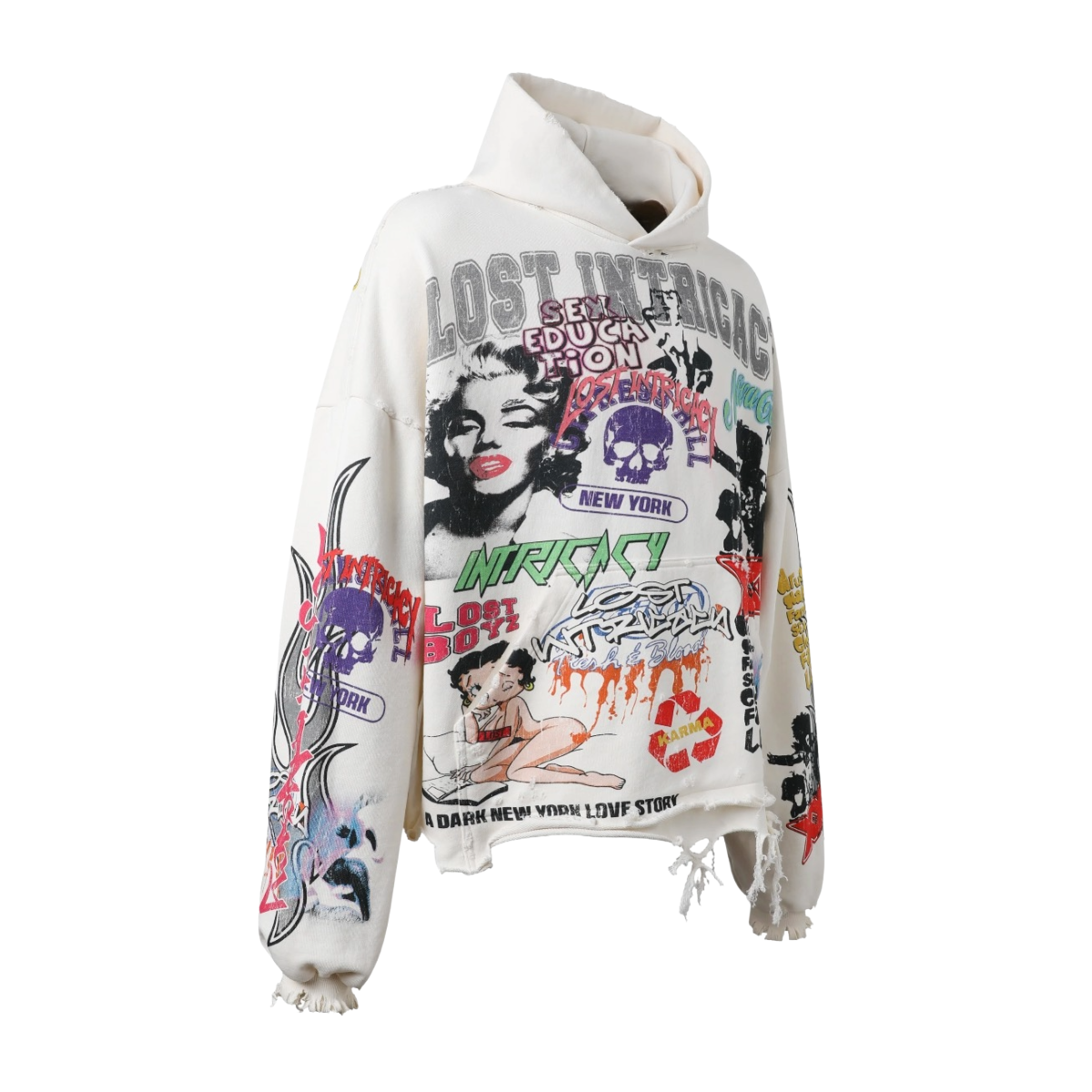 LOST INTRICACY 'LOST UNIVERSITY' HOODIE