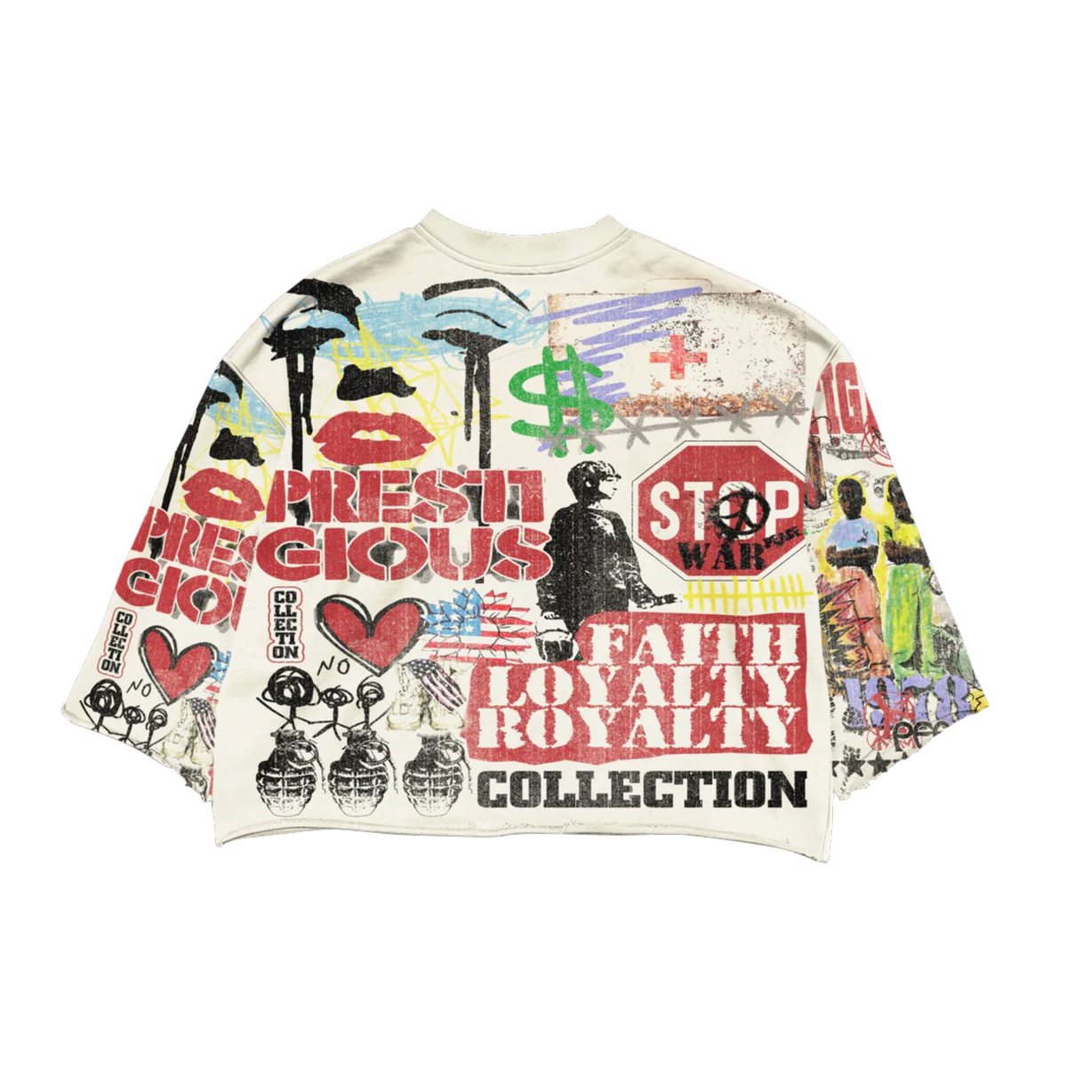 PRESTIGE 'STREET REBELS' CROP TEE