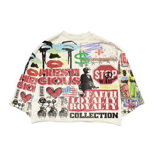 PRESTIGE 'STREET REBELS' CROP TEE