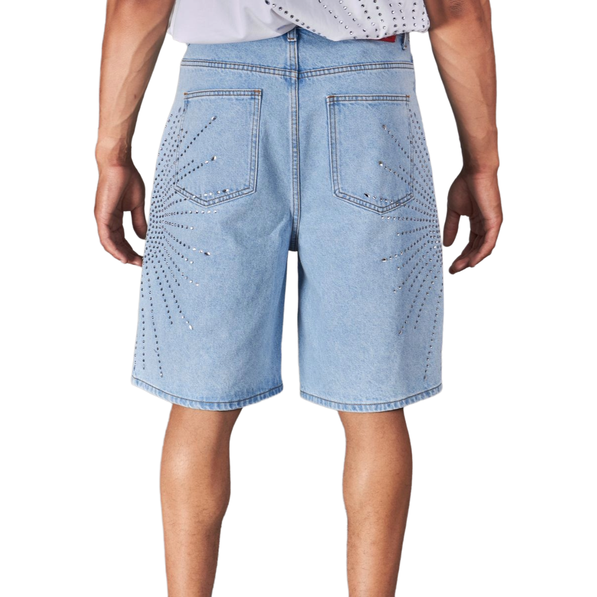 POLITICS 'CARLEN' JORTS - LT BLUE