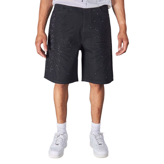 POLITICS 'CARLEN' JORTS - BLACK